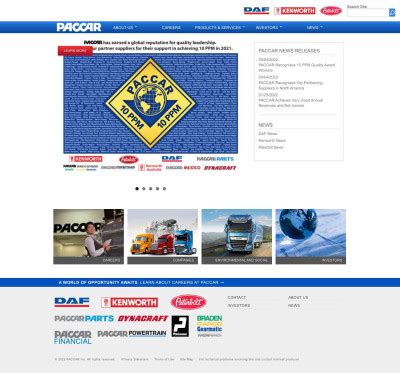 paccar login|paccar home page.